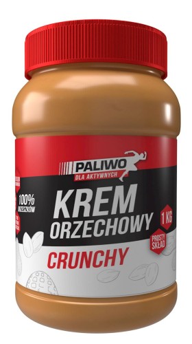 27417KREM ORZECHOWY CRUNCHY 100 % BEZ DODATKU SOLI I CUKRÓW 1 kg  - PALIWO DLA AKTYWNYCH-1