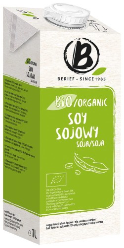 27464NAPÓJ SOJOWY NATURALNY BEZ CUKRU BEZGLUTENOWY BIO 1 L - BERIEF-1