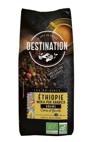 27529KAWA ZIARNISTA ARABICA 100 % ETIOPIA FAIR FOR LIFE BIO 500 g - DESTINATION-1