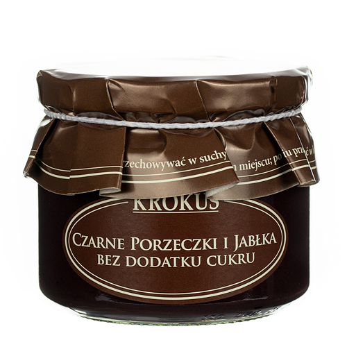 27622CZARNE PORZECZKI I JABŁKA BEZ DODATKU CUKRU 310 g  - KROKUS-1