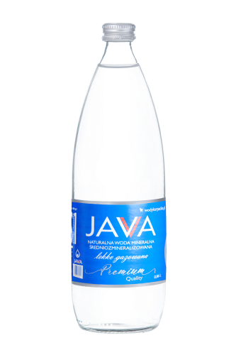 27646NATURALNA WODA MINERALNA ŚREDNIOZMINERALIZOWANA LEKKO GAZOWANA 860 ml (SZKŁO) - JAVA-1