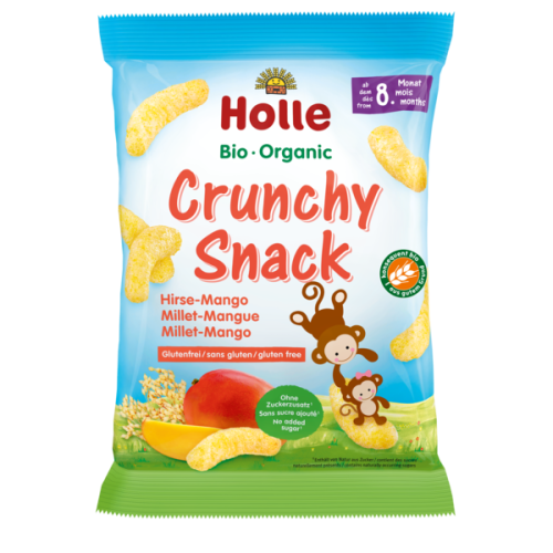 27839CHRUPKI JAGLANE O SMAKU MANGO BEZ DODATKU CUKRÓW BEZGLUTENOWE OD 8 MIESIĄCA BIO 25 g - HOLLE-1