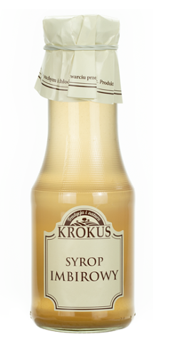 27851SYROP IMBIROWY BEZGLUTENOWY 355 g (280 ml) - KROKUS-1