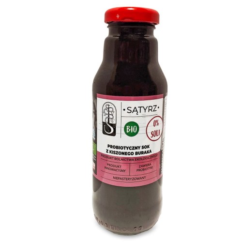 27879PROBIOTYCZNY SOK Z KISZONEGO BURAKA BIO 300 ml - SĄTYRZ-1