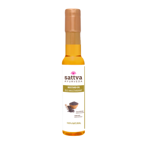 27995OLEJ MUSZTARDOWY TŁOCZONY NA ZIMNO 250 ml - SATTVA-1