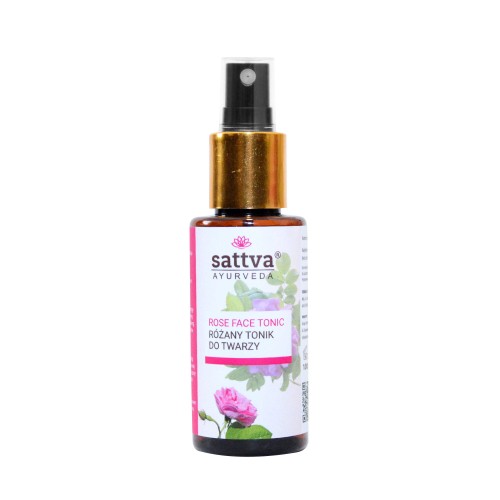28003TONIK DO TWARZY RÓŻANY 100 ml - SATTVA-1