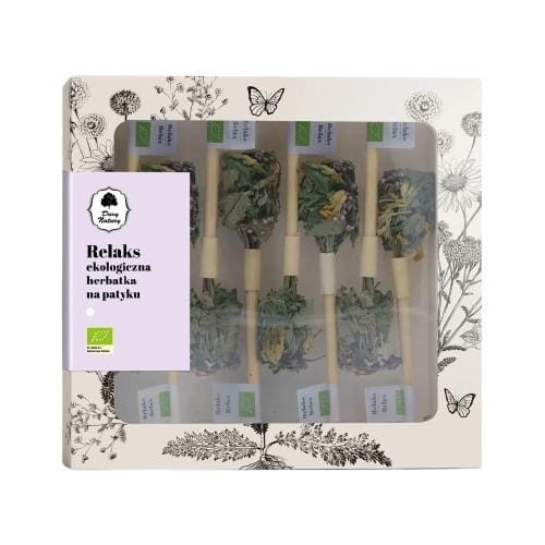 28040HERBATKA NA PATYKU RELAKS BIO (8 x 2,3 g) 18,4 g - DARY NATURY-1
