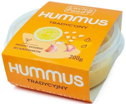 28071HUMMUS TRADYCYJNY 200 g - LAVICA FOOD-1
