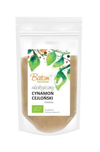 28152CYNAMON CEJLOŃSKI MIELONY BIO 125 g - BATOM-1