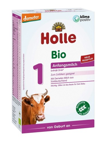 28214MLEKO KROWIE POCZĄTKOWE 1 DLA NIEMOWLĄT OD URODZENIA DEMETER BIO 400 g - HOLLE-1
