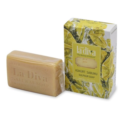 28255MYDŁO W KOSTCE SIARKOWE 100 g - LA DIVA-1