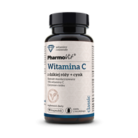 28347WITAMINA C Z DZIKIEJ RÓŻY + CYNK 90 KAPSUŁEK 41,4 g - PHARMOVIT (CLASSIC)-1