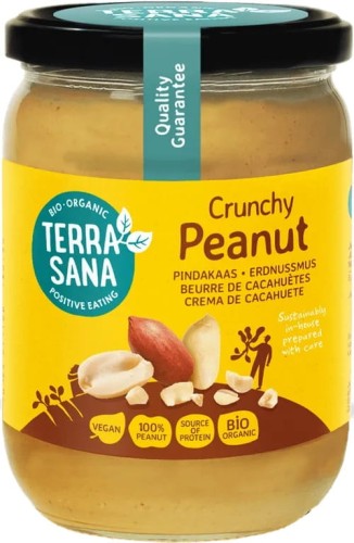 28360KREM Z PRAŻONYCH ORZESZKÓW ZIEMNYCH CRUNCHY BIO 500 g - TERRASANA-1
