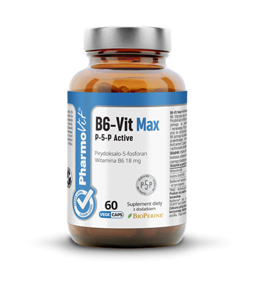 28378WITAMINA B6-VIT MAX P-5-P ACTIVE 60 KAPSUŁEK 18,01 g - PHARMOVIT (CLEAN LABEL)-1
