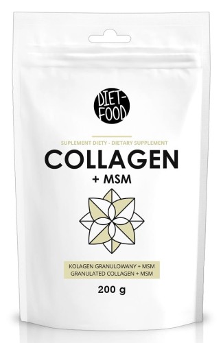28406KOLAGEN WOŁOWY + MSM INSTANT 200 g - DIET-FOOD-1