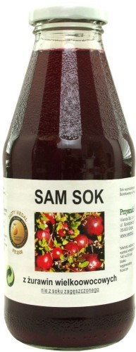 28551SAM SOK Z ŻURAWINY WIELKOOWOCOWEJ 500 ml - VIANDS-1