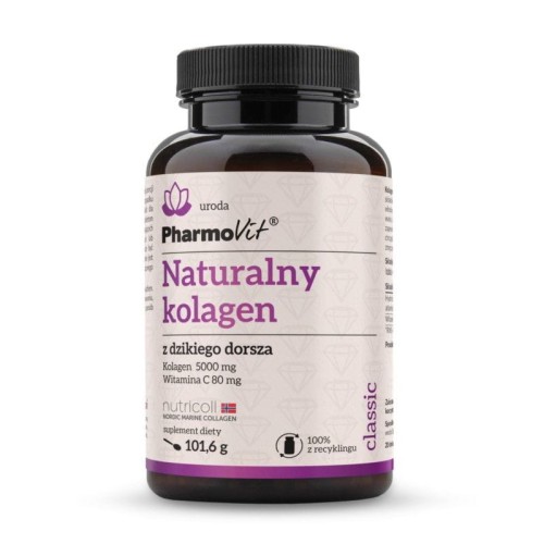 28575KOLAGEN Z DZIKIEGO DORSZA W PROSZKU 101,6 g (5000 mg) - PHARMOVIT (CLASSIC)-1