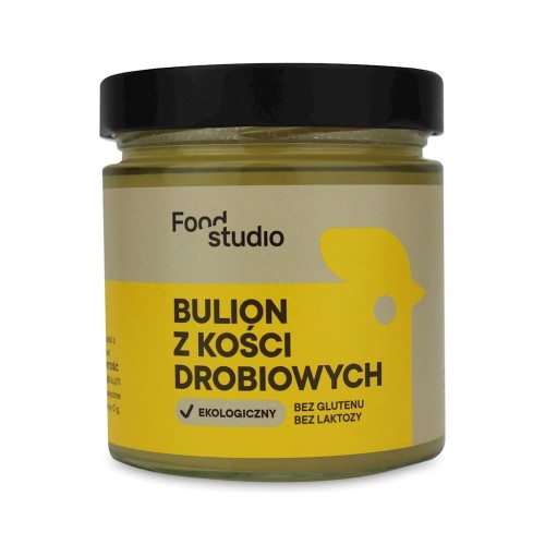 28634BULION Z KOŚCI DROBIOWYCH BEZGLUTENOWY BIO 350 ml - FOOD STUDIO-1