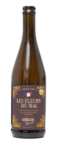 28723KOMBUCHA O SMAKU LAWENDY I ROZMARYNU (CHARLES BAUDELAIRE) BIO 750 ml - KOMBUCHA BY LAURENT (PLATINIUM)-1