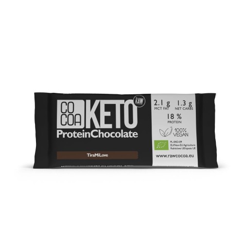 28783CZEKOLADA KETO PROTEINOWA O SMAKU TIRAMISU BIO 40 g - COCOA-1
