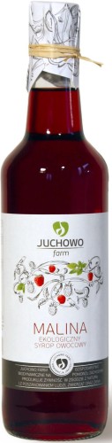 28804SYROP MALINOWY BIO 500 ml - JUCHOWO (FUNDACJA)-1
