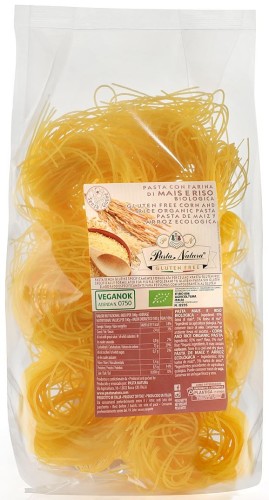 28937MAKARON (KUKURYDZIANO - RYŻOWY) SPAGHETTI BEZGLUTENOWY BIO 250 g - PASTA NATURA-1