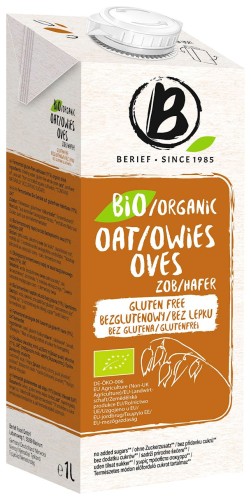 28940NAPÓJ OWSIANY BEZ DODATKU CUKRÓW BEZGLUTENOWY BIO 1 L - BERIEF-1