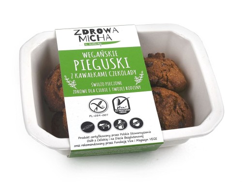 28962CIASTKA PIEGUSKI Z KAWAŁKAMI CZEKOLADY BEZGLUTENOWE 140 g - ZDROWA MICHA (NA ZAMÓWIENIE)-1
