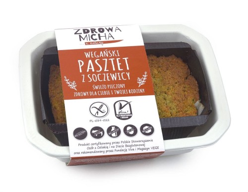 28965PASZTET Z SOCZEWICY BEZGLUTENOWY 200 g - ZDROWA MICHA (NA ZAMÓWIENIE)-1