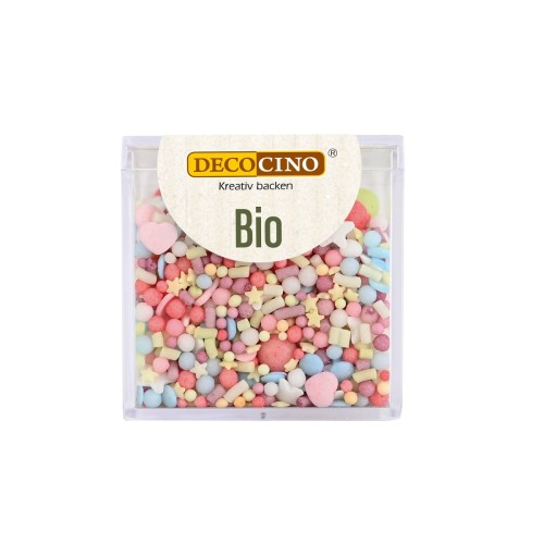 29068POSYPKA CUKROWA KOLOROWE PARTY MIX BIO 60 g - DEKOBACK-1
