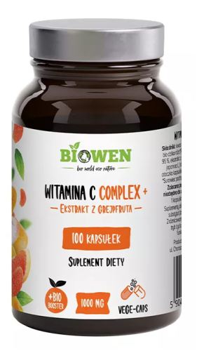 29083WITAMINA C COMPLEX+ 100 KAPSUŁEK - HEMPKING (BIOWEN)-1