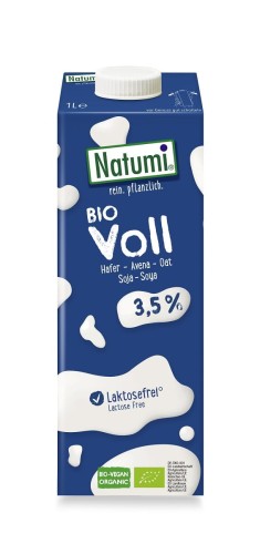 29092NAPÓJ OWSIANO - SOJOWY 3,5 % BEZ DODATKU CUKRÓW BIO 1 L - NATUMI-1