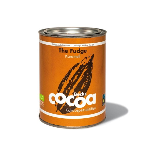 29133CZEKOLADA DO PICIA MLECZNY KARMEL FAIR TRADE BEZGLUTENOWA BIO 275 g - BECKS COCOA-1