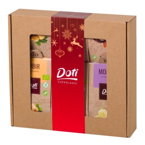 29206ZESTAW ŚWIĄTECZNY - BAKALIE W CZEKOLADZIE BIO 6 RODZAJÓW 300 g - DOTI (PRODUKT SEZONOWY)-1