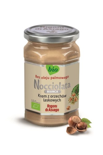 29236KREM Z ORZECHÓW LASKOWYCH BIAŁY BEZGLUTENOWY BIO 250 g - NOCCIOLATA-1