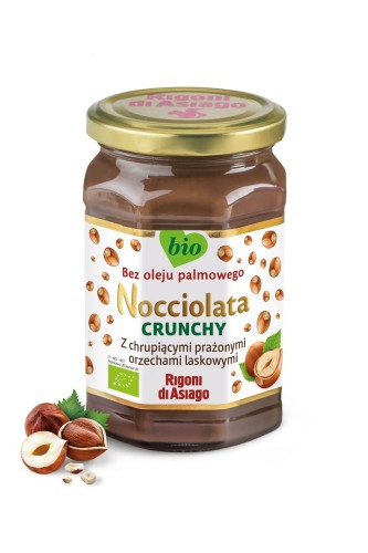 29237KREM Z ORZECHÓW LASKOWYCH I KAKAO CRUNCHY BEZGLUTENOWY BIO 250 g - NOCCIOLATA-1
