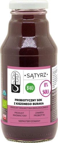 29249PROBIOTYCZNY SOK Z KISZONEGO BURAKA BEZ SOLI BIO 300 ml - SĄTYRZ-1