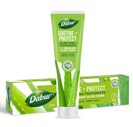 29273PASTA DO ZĘBÓW UKOJENIE + OCHRONA Z ALOESEM 100 ml - DABUR-1