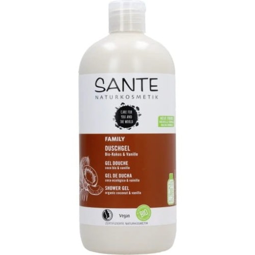 29330ŻEL POD PRYSZNIC KOKOS I WANILIA ECO 500 ml - SANTE-1