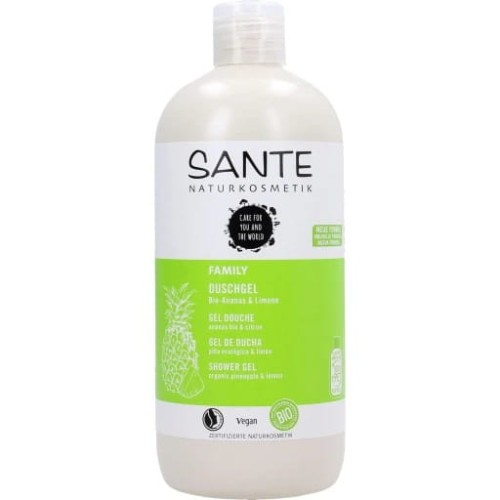 29334ŻEL POD PRYSZNIC ANANAS I CYTRYNA ECO 500 ml - SANTE-1