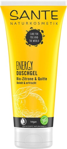 29345ŻEL POD PRYSZNIC ORZEŹWIAJĄCO - ENERGETYZUJĄCY CYTRYNA I PIGWA ECO 200 ml - SANTE-1