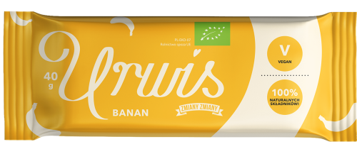 29640BATON BAKALIOWY Z BANANAMI "URWIS" BEZGLUTENOWY BIO 40 g - ZMIANY ZMIANY-1