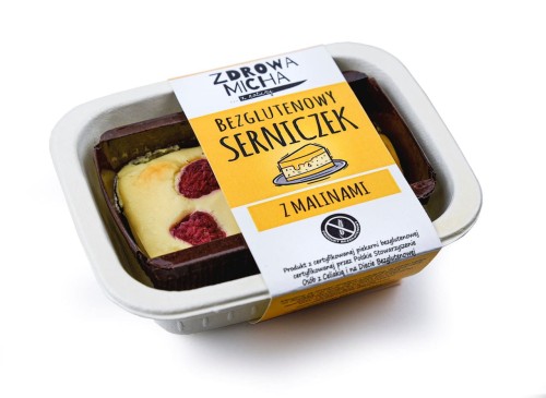 29725SERNICZEK Z MALINAMI BEZGLUTENOWY 200 g - ZDROWA MICHA (NA ZAMÓWIENIE)-1