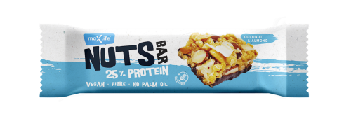 29833BATON PROTEINOWY 25 % Z ORZECHAMI KOKOSOWO - MIGDAŁOWY BEZGLUTENOWY 40 g - MAXSPORT-1