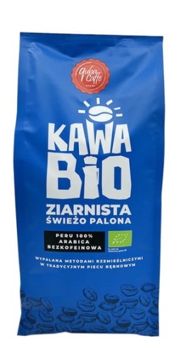 29848KAWA ZIARNISTA BEZKOFEINOWA ARABICA 100 % PERU BIO 1 kg - QUBA CAFFE-1
