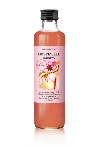 29872OKSYMELEK MALINOWY DLA BĄBELKÓW BIO 250 ml - DELIKATNA (ZAKWASOWNIA)-1