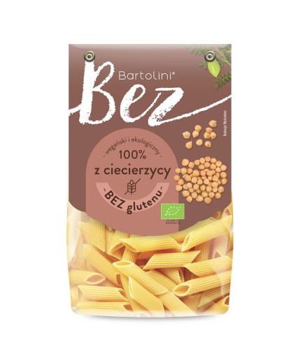 29873MAKARONY PROTEINOWY (Z CIECIERZYCY) PENNE BEZGLUTENOWY BIO 250 g - BARTOLINI-1