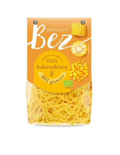 29969MAKARON (KUKURYDZIANY) KRAJANKA BEZGLUTENOWY BIO 250 g - BARTOLINI-1