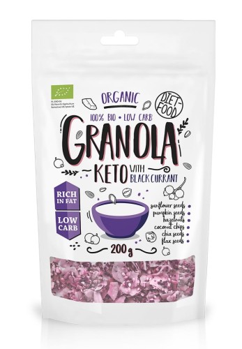 29975GRANOLA CZARNA PORZECZKA KETO BIO 200 g - DIET-FOOD-1