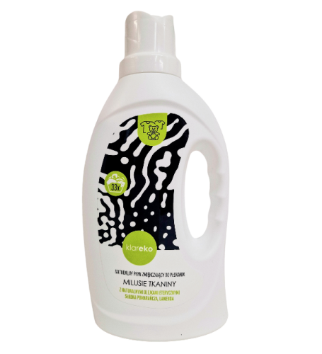 29992PŁYN DO ZMIĘKCZANIA TKANIN SŁODKA POMARAŃCZA - LAWENDA 1 L (33 PRANIA) - KLAREKO-1